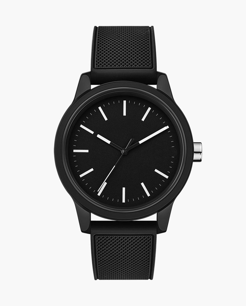 Black Silicone Strap