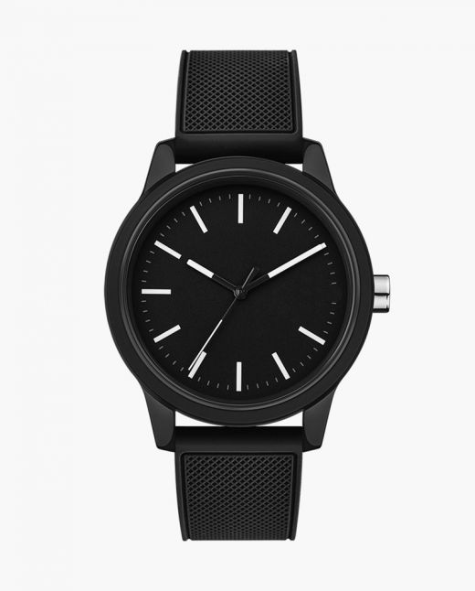 Black Silicone Strap